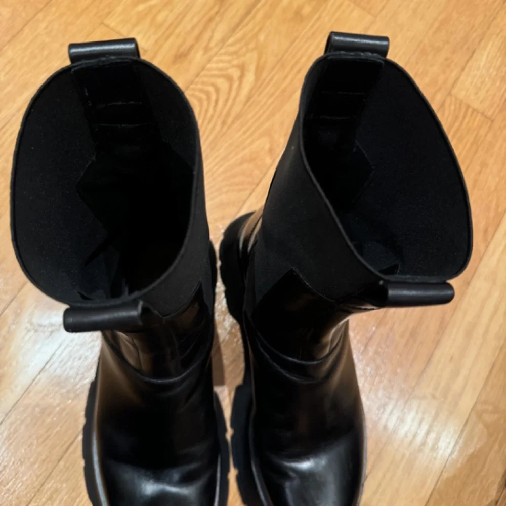 3.1 Phillip Lim - Kate Lug-Sole Leather - Combat Boot - Picture 11 of 11